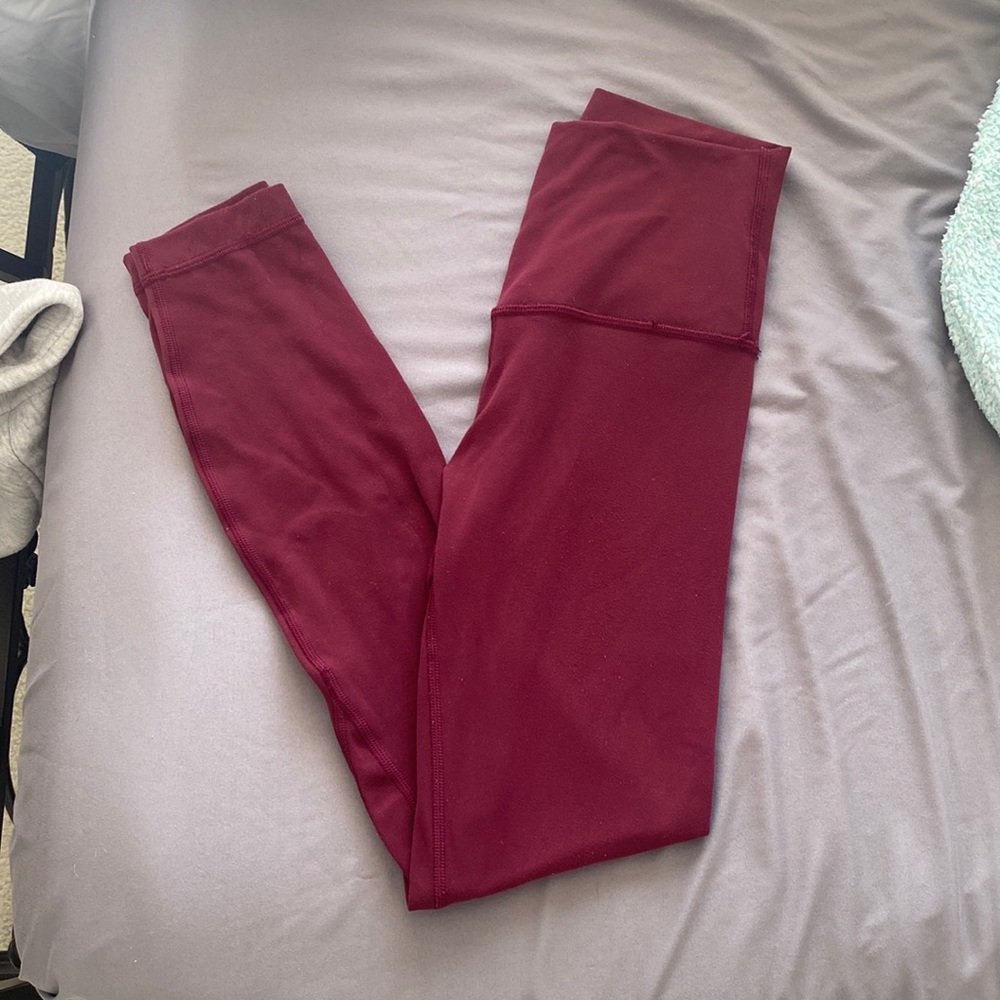 Lululemon Align Pant 25” - Deep Ruby